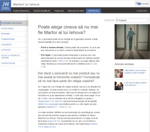 JW.org întreabă: Poţi să te retragi?