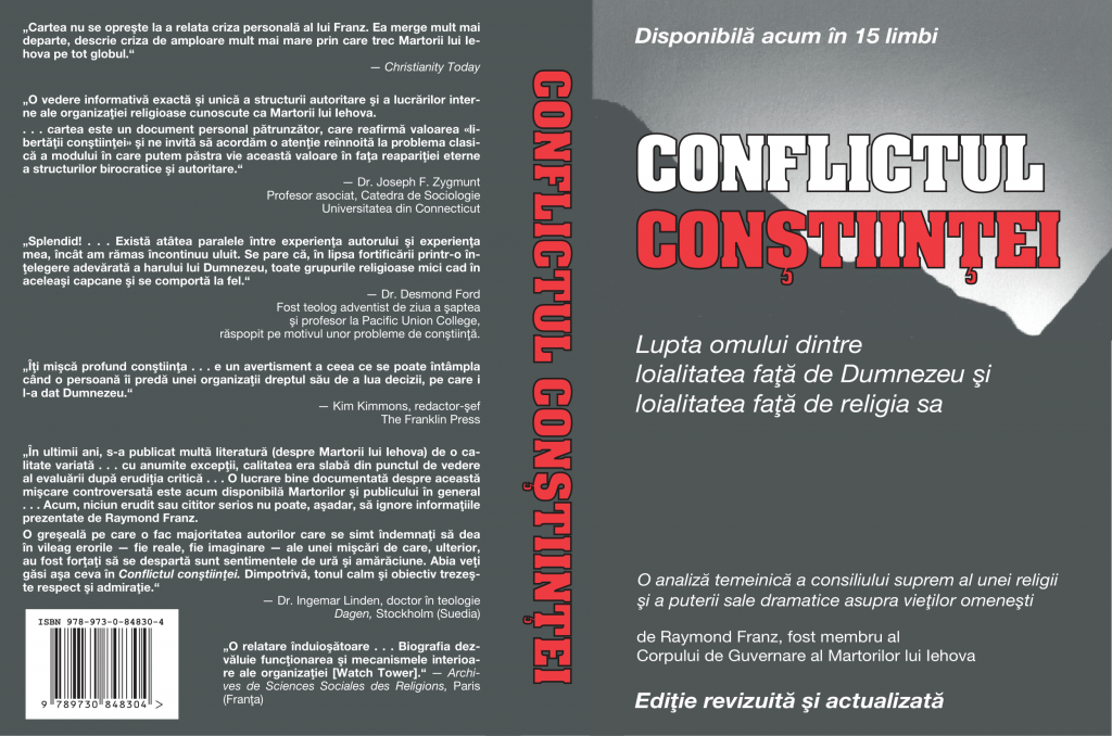 Coperta Conflictul conștiinței